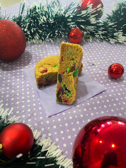 Christmas M&Ms Cookie