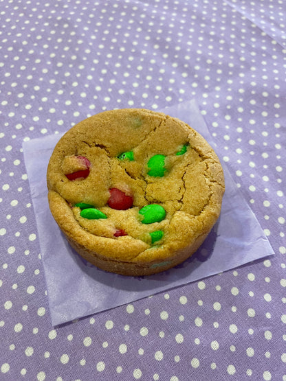 Christmas M&Ms Cookie